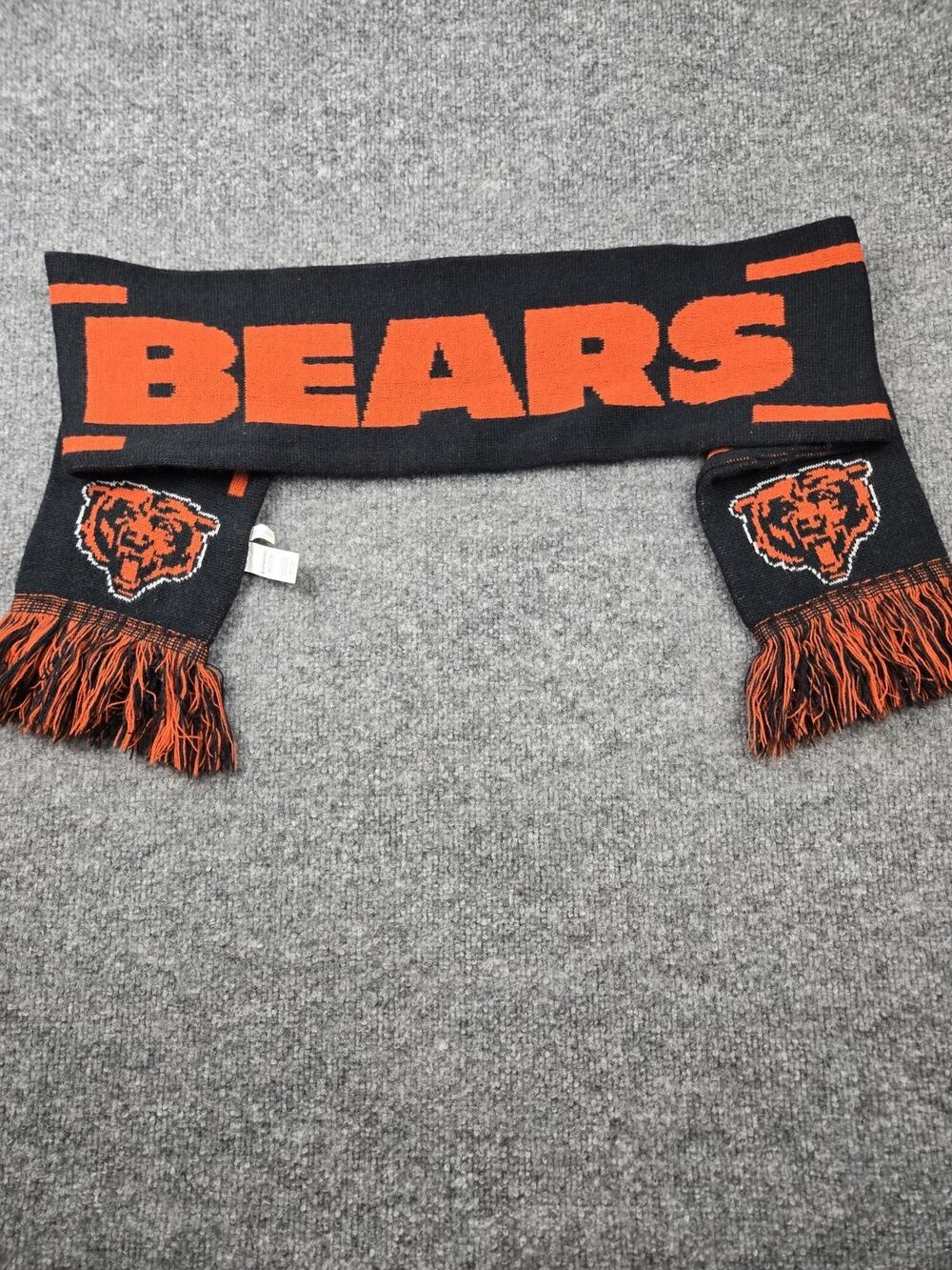 Chicago BEARS Forever Collectibles Football Team Warm Reversible Scarf #1006